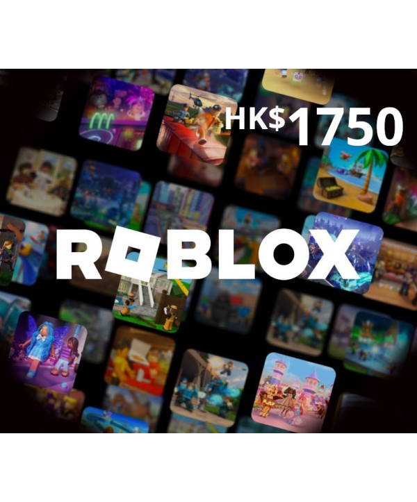 Roblox Game eCard HKD 1750 HK Key 